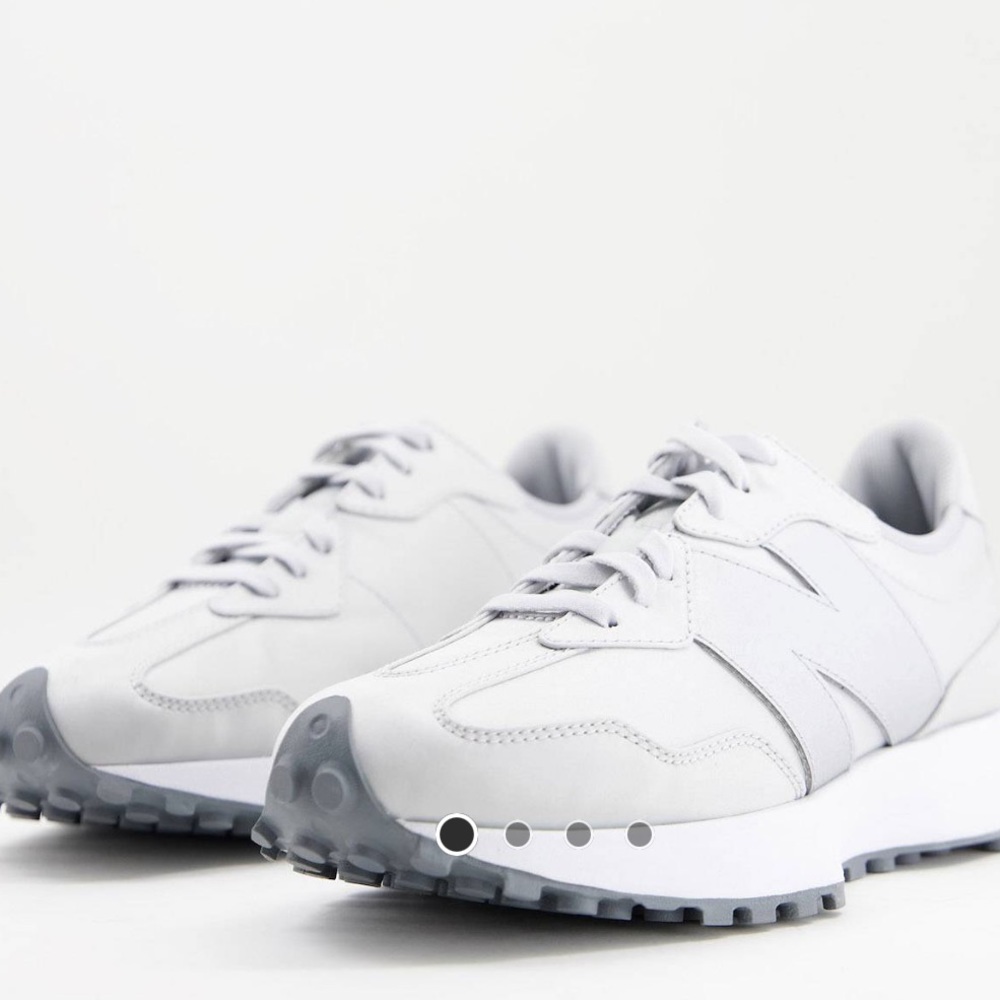 New Balance 327 Silver Metallic